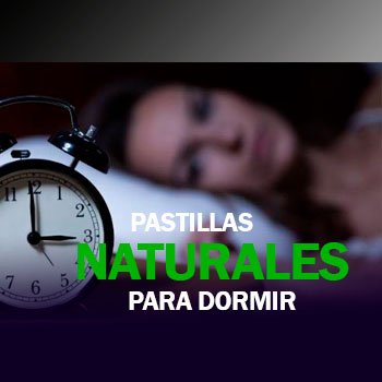 Pastillas naturales para dormir