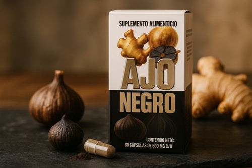 Ajo Negro con Jengibre ¿Para que sirve?