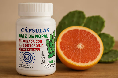 La Gran Naturista Capsulas de Nopal con Toronja