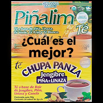 té chupa panza y té piñalim