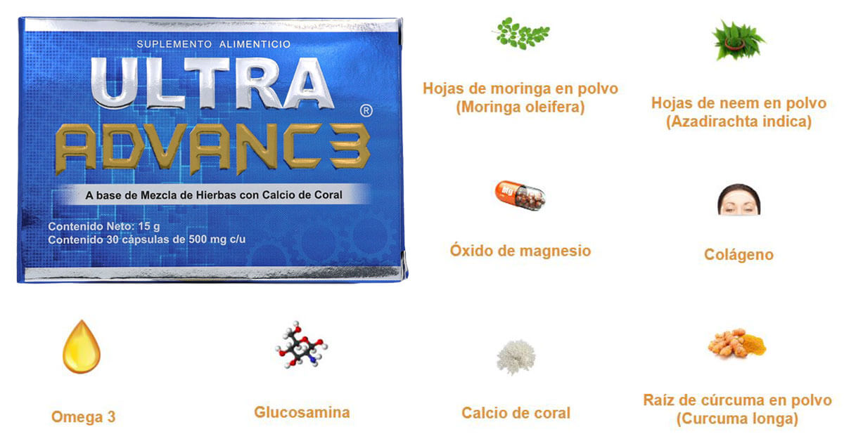 Ultra Advance 3 ¿Que contiene? – Mi Naturista