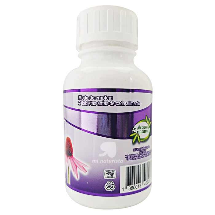 Vitamina C y equinacea 200 tabletas;Equinacea y vitamina C para el sistema inmunulogico;Equinacea y vitamina C para resfriados y gripe