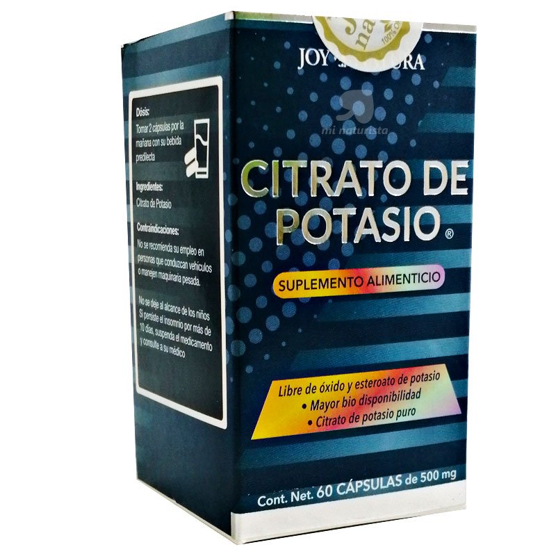 Citrato de potasio 60 capsulas - Joy Natura;Citrato de potasio 60 capsulas - Joy Natura;Citrato de potasio 60 capsulas - Joy Natura;Citrato de potasio 60 capsulas - Joy Natura