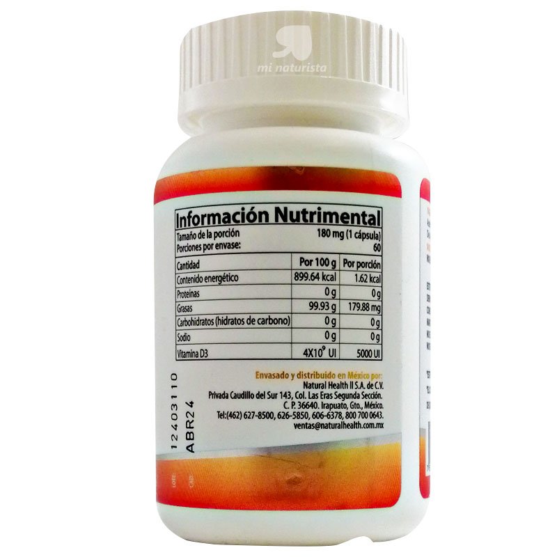 Vitamina D3 5000IU 60 caps - Natural Healt;Vitamina D3 5000IU 60 caps - Natural Healt;Vitamina D3 5000IU 60 caps - Natural Healt