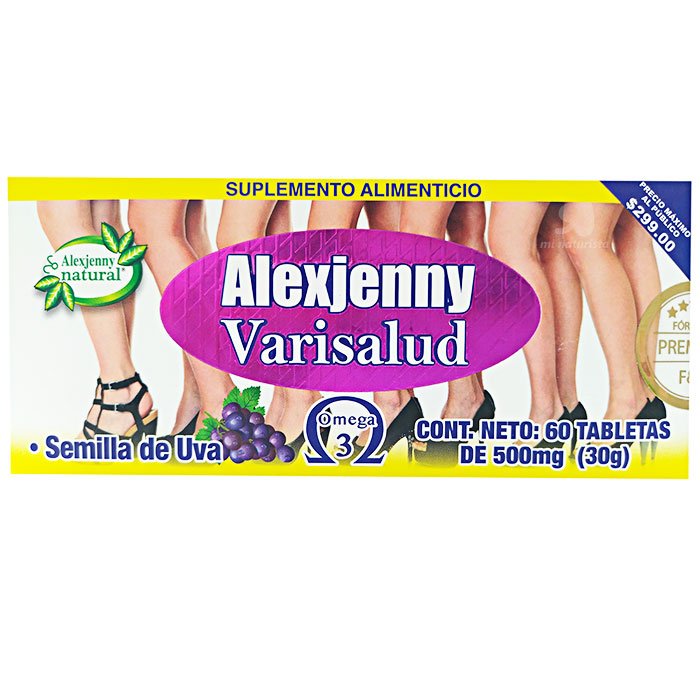 Varisalud 60 tabletas Alexjenny,Varisalud 60 tabletas alejenny,Varisalud 60 tabletas varices en las piernas,