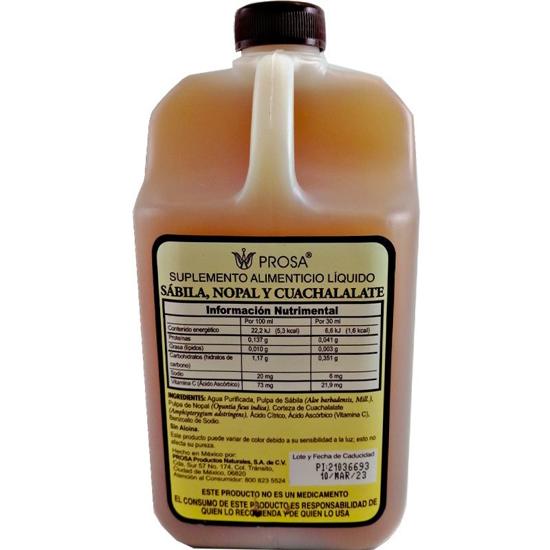 Sabila, nopal y cuachalalate 1lt. Prosa;Sabila, nopal y cuachalalate 1lt. Prosa;Sabila, nopal y cuachalalate 1lt. Prosa;sabila nopal y cuachalalate;sabila nopal y cuachalalate;sabila nopal y cuachalalate;;