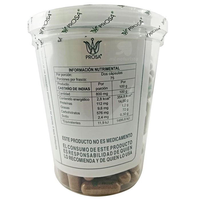 Castaño de indias 150 capsulas prosa;castaño-de-indias-150-capsulas-prosa-700 para coágulos sanguíneos;castaño-de-indias-150-capsulas-prosa-700 para desinflamar las venas