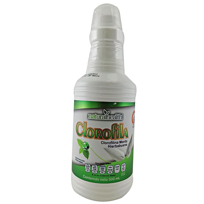 clorofila menta hierbabuena 500 mililitros naturalhealth;clorofila menta hierbabuena 500 mililitros naturalhealth para oxigenar la sangre;clorofila menta hierbabuena 500 mililitros naturalhealth para cicatrizar ulceras