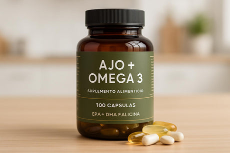 Ajo y Omega 3 (Suplemento) ¿Para que sirve?