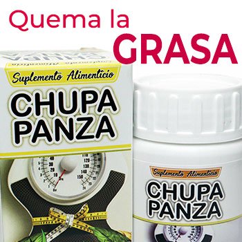 chupa panza pastillas