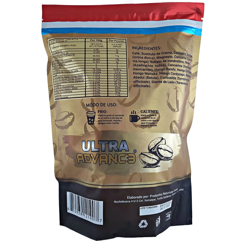 cafe ultra advanc3 precio