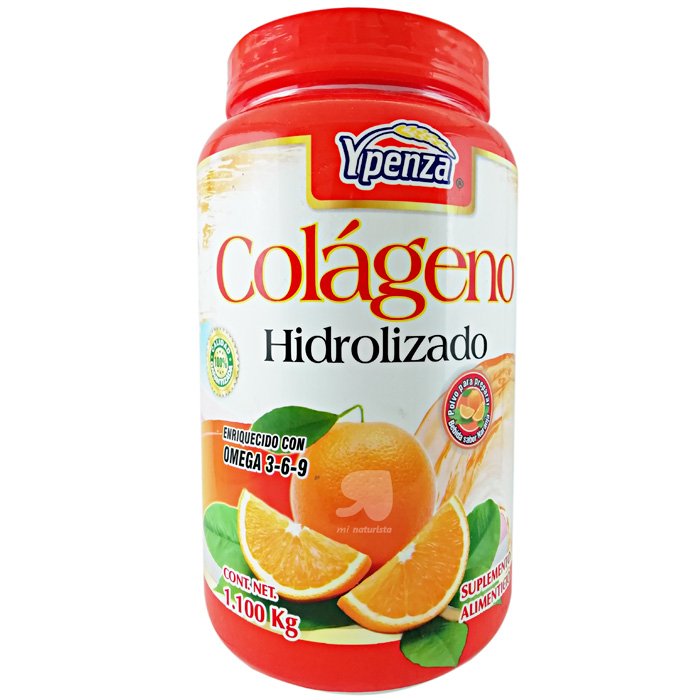 colageno hidrolizado sabor naranja ypenza;colageno hidrolizado naranja ypenza;colageno hidrolizado en polvo;Colageno Hidrolizado 1.1 kg Ypenza