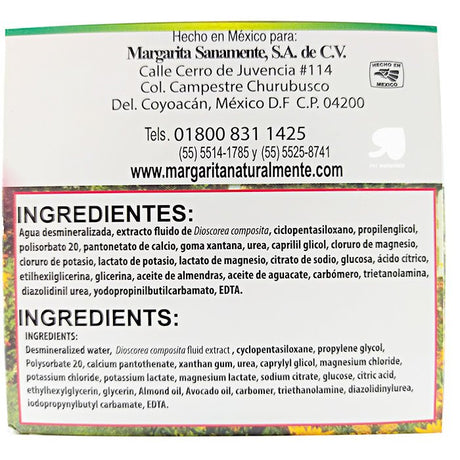 crema de camote silvestre margarita,crema de camote silvestre sin parabenos,crema de camote para la menopausia,crema de camote silvestre margarita