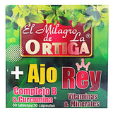 El milagro de la otiga mas ajo rey 30 tabletas y 30 capsulas;rl milagro de la ortiga mas ajo rey dolores de articulaciones;el milagro de la ortiga mas ajo rey ciatica;el milagro de la ortiga mas ajo rey artritis