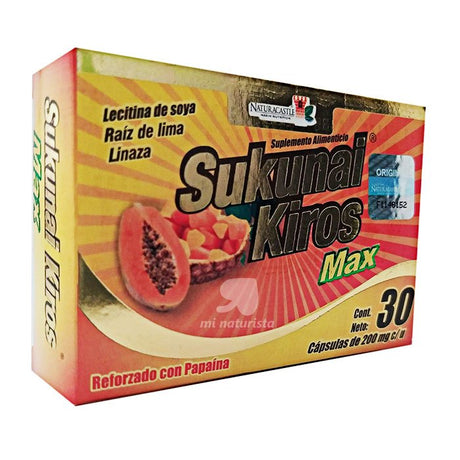 Sukunai kiros mas 30 capsulas para bajar de peso;Sukunai kiros max 30 capsulas para estreñimiento;Sukunai kiros max 30 capsulas para metabolismo