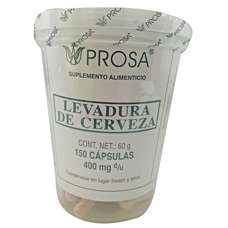 levadura de cerveza 150 capsulas prosa;levadura de cerveza 150 prosa para la anemia;levadura de cerveza 150 capsulas